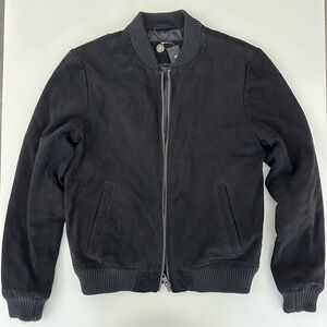 BlackDust Suede Bomber Jacket